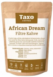 Taxo Coffee African Dream Espresso 200 gr Kahve kullananlar yorumlar